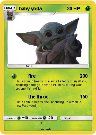 Pokemon baby yoda