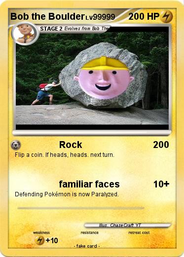Pokemon Bob the Boulder