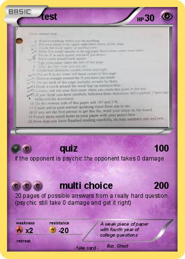 Pokemon test