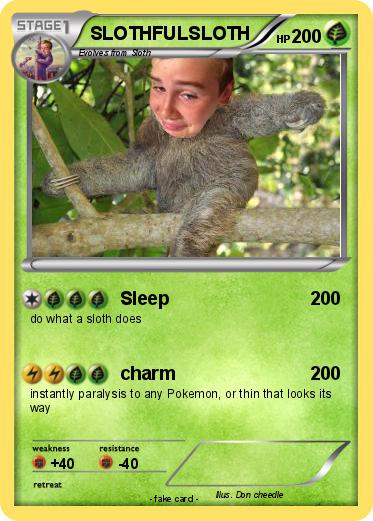 Pokemon SLOTHFULSLOTH