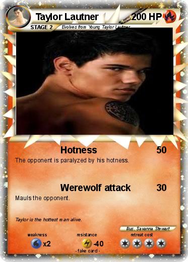 Pokemon Taylor Lautner