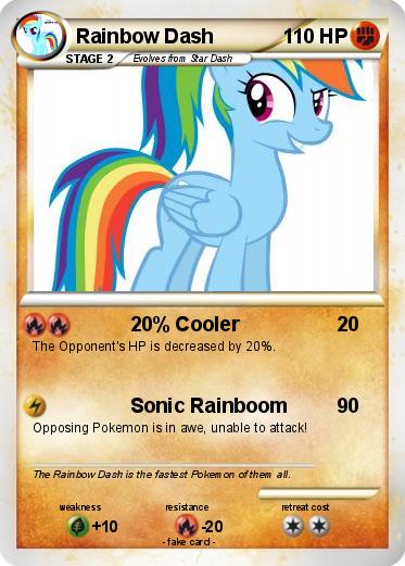 Pokemon Rainbow Dash