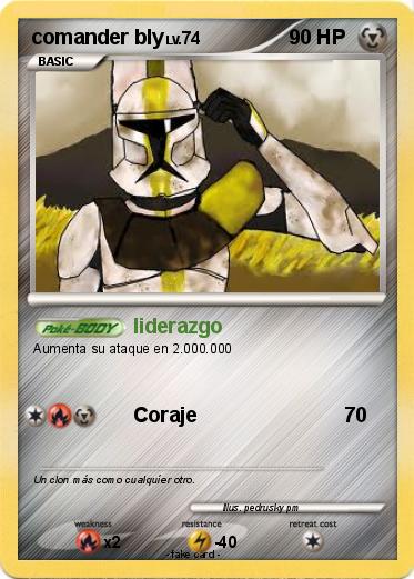 Pokemon comander bly