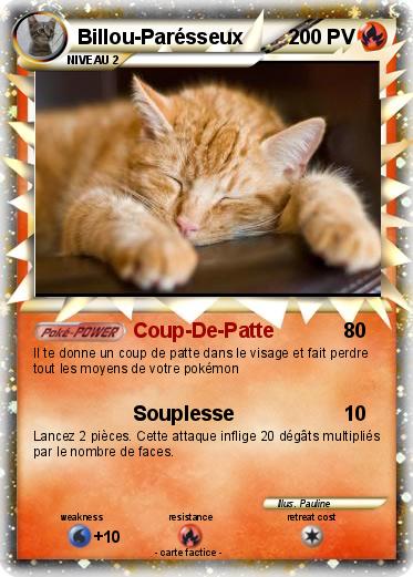 Pokemon Billou-Parésseux