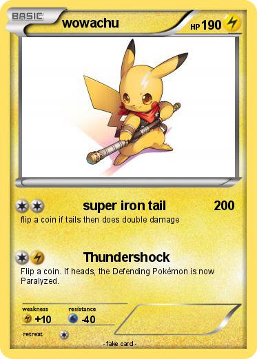 Pokemon wowachu