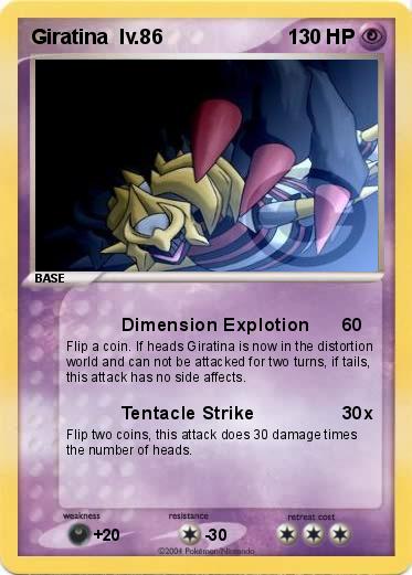 Pokemon Giratina  lv.86