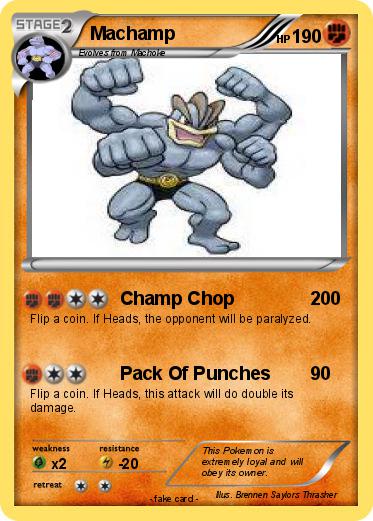 Pokemon Machamp
