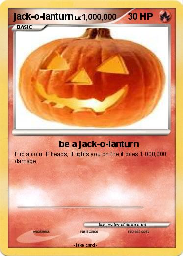Pokemon jack-o-lanturn