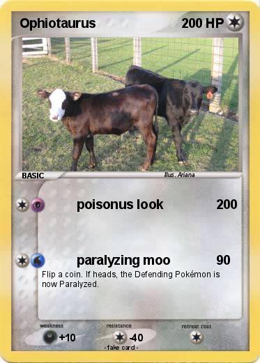 Pokemon Ophiotaurus