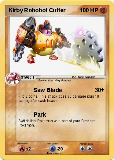 Pokemon Kirby Robobot Cutter