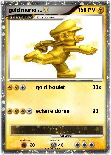 Pokemon gold mario
