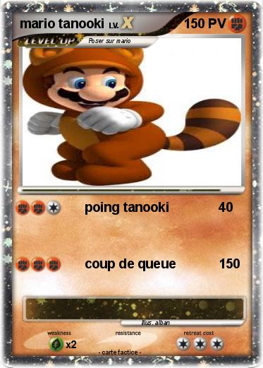 Pokemon mario tanooki