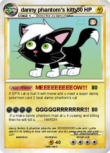 Pokemon danny phantom's kitty