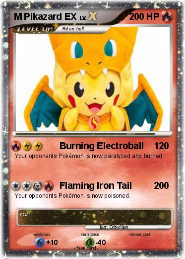 Pokemon M Pikazard EX