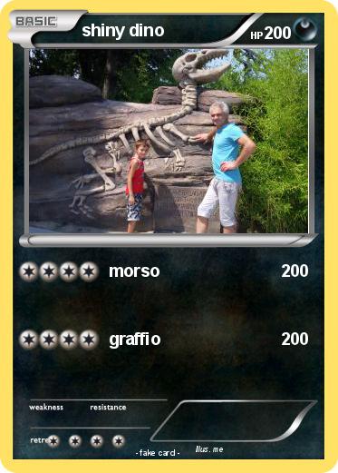Pokemon shiny dino