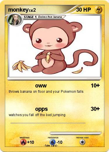 Pokemon monkey