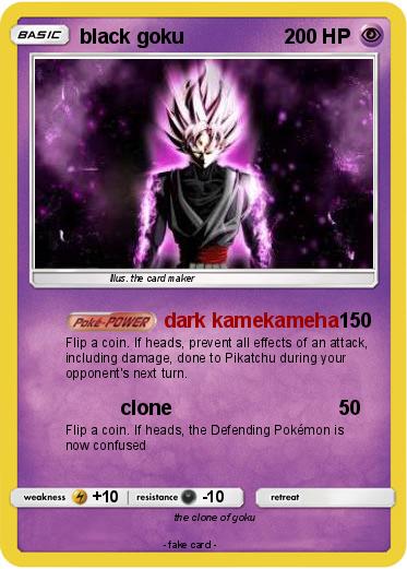 Pokemon black goku