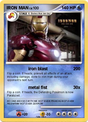 Pokemon IRON MAN