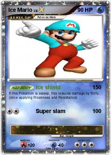 Pokemon Ice Mario