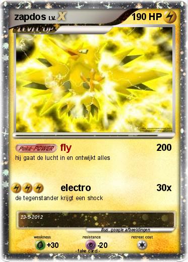 Pokemon zapdos
