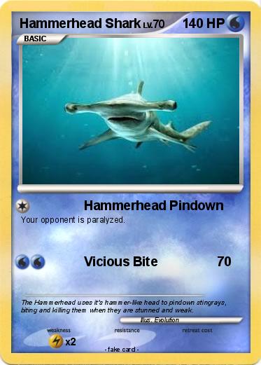 Pokemon Hammerhead Shark