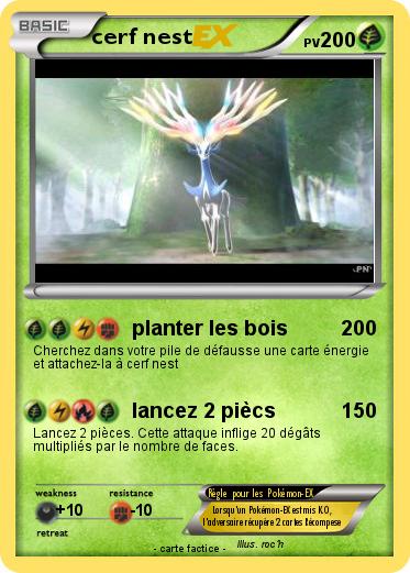 Pokemon cerf nest