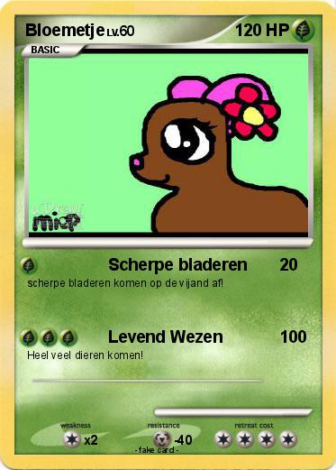 Pokemon Bloemetje