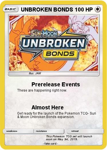 Pokemon UNBROKEN BONDS