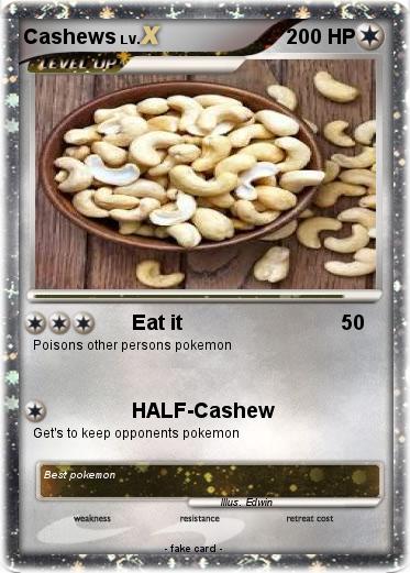 Pokemon Cashews
