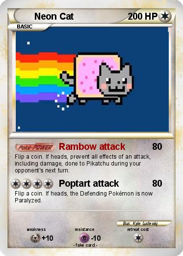 Pokemon Neon Cat