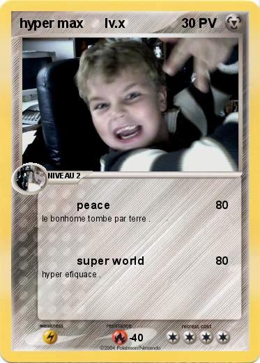 Pokemon hyper max      lv.x