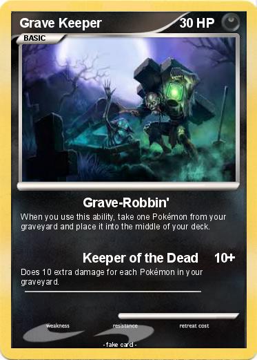 Pokemon Grave Keeper