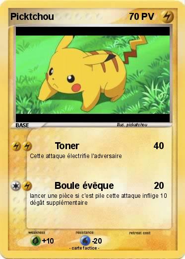 Pokemon Picktchou