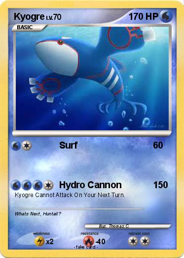 Pokemon Kyogre