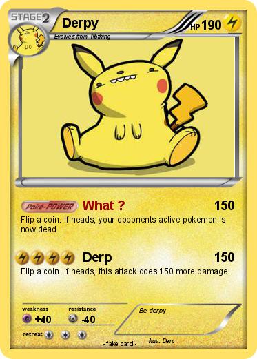 Pokemon Derpy