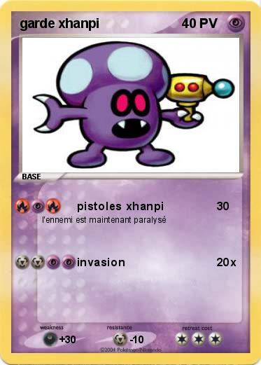 Pokemon garde xhanpi