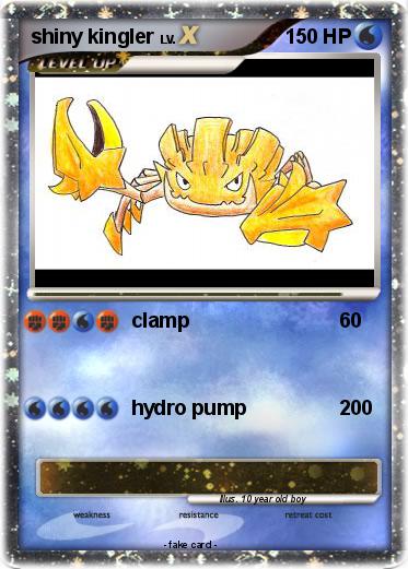 Pokemon shiny kingler