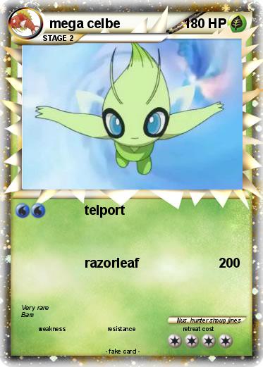 Pokemon mega celbe