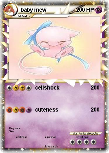 Pokemon baby mew