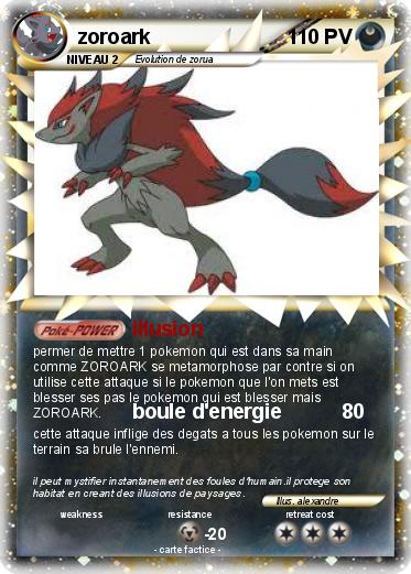Pokemon zoroark