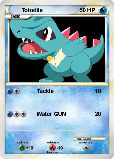 Pokemon Totodile