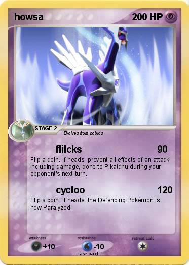 Pokemon howsa