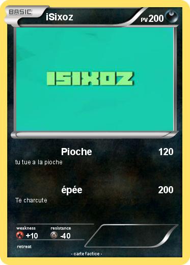 Pokemon iSixoz