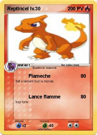 Pokemon Reptincel lv.30