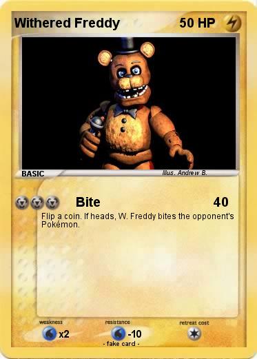 Pokemon Withered Freddy