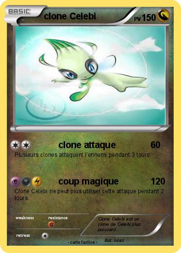 Pokemon clone Celebi