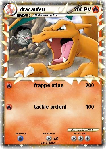 Pokemon dracaufeu