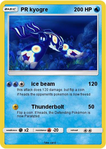 Pokemon PR kyogre