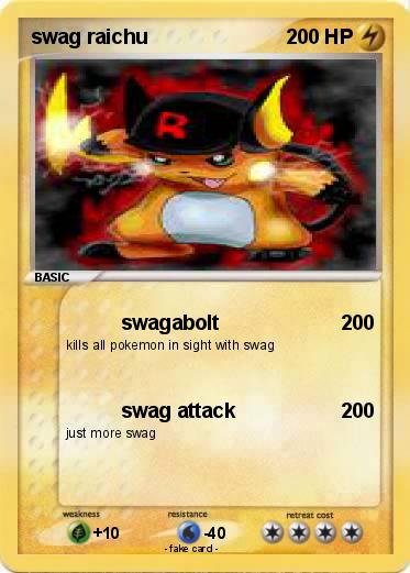 Pokemon swag raichu