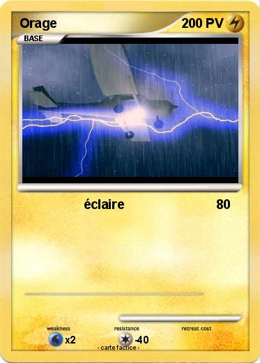 Pokemon Orage